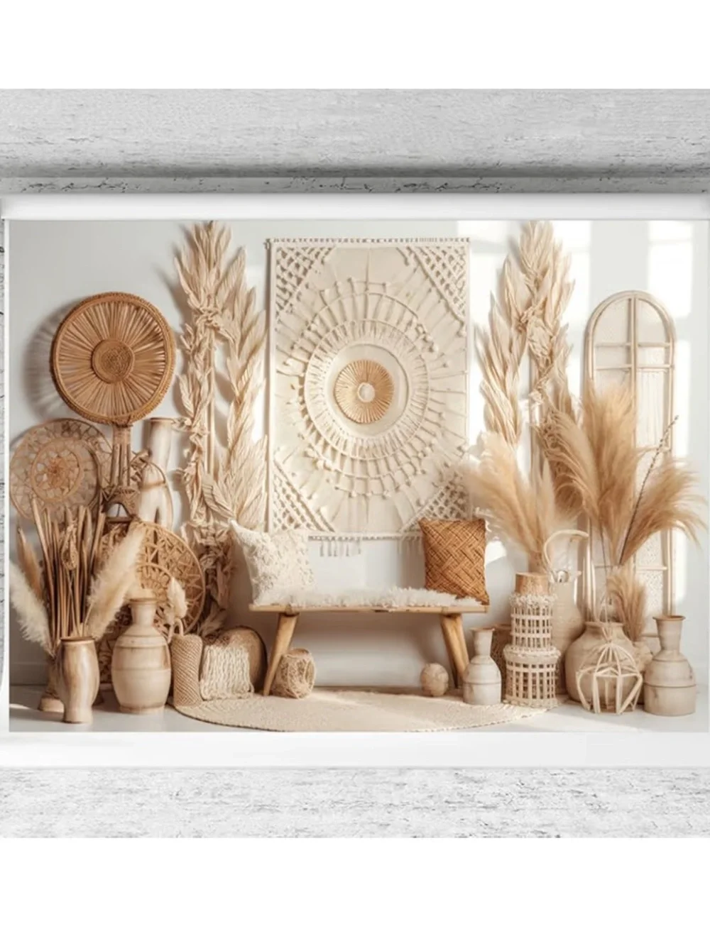 Kate boho backdrop size 7x5
